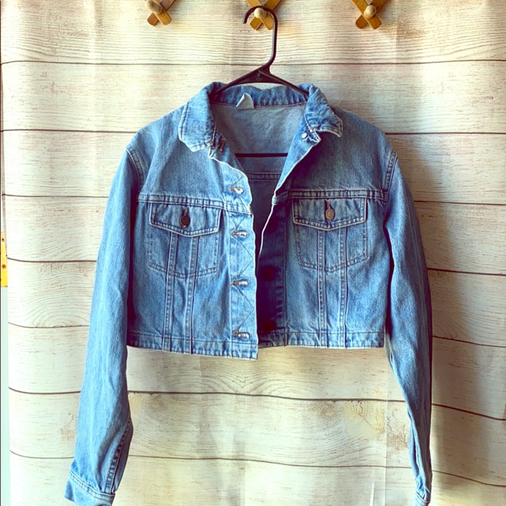 Vintage Lee’s denim crop jacket